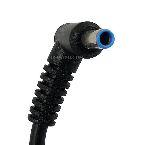 آداپتور لپ تاپ اچ پی HP 19.5V 4.6A _4.5*3.0 سرفیش آبی
