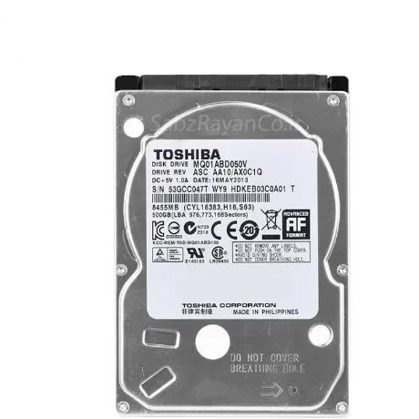 هارد دیسک اینترنال مدل توشیبا MQ01ABD100 ظرفیت 250 گیگابایت 2.5 اینچ استوک