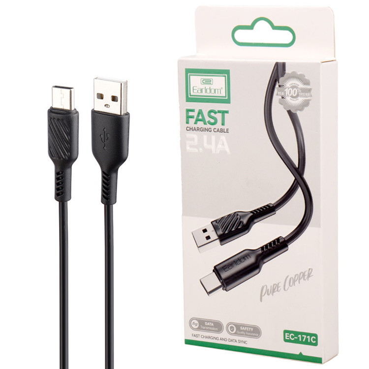 کابل شارژ ارلدام EARLDOM EC-171C TypeC 1M