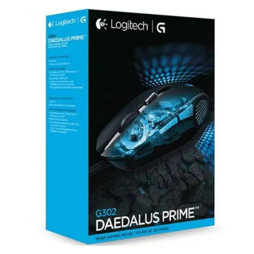 موس سیم دار گیمی شش کلید لاجیتک Logitech GR-G302