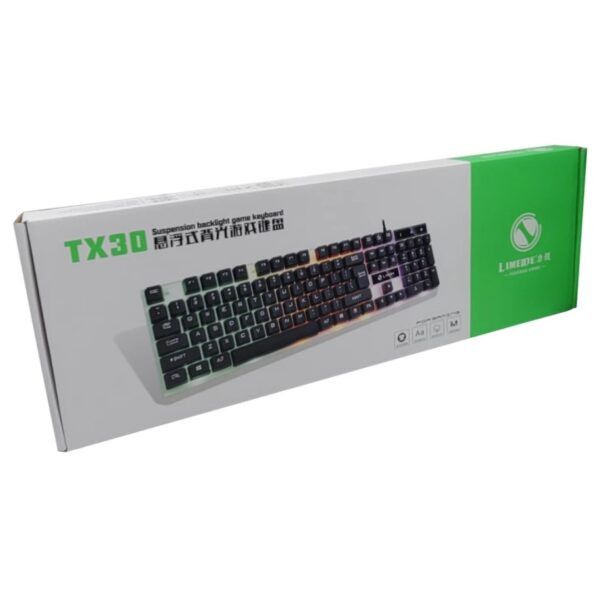کیبورد سیم دار گیمی لایماید LIMEIDE TX30NEW RGB