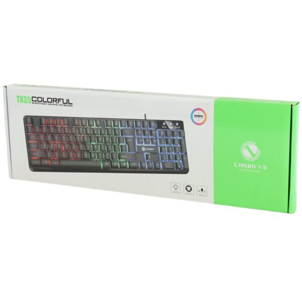کیبورد سیم دار گیمی لایماید LIMEIDE TX35 RGB