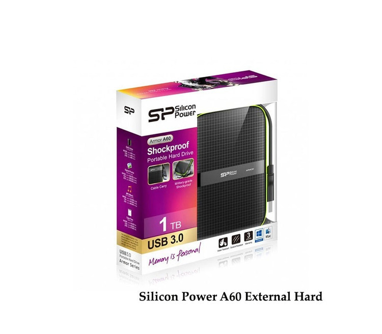 هارد اکسترنال 1 ترابایت Silicon Power مدل Armor A60