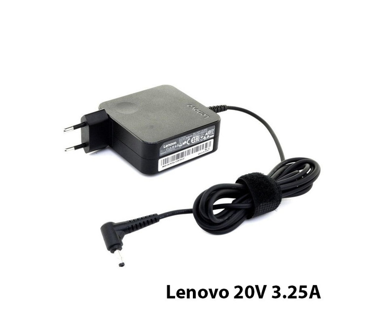 آداپتور لپ تاپ لنوو Lenovo 20V 3.25A _4.0*1.7 سرریز مربعی