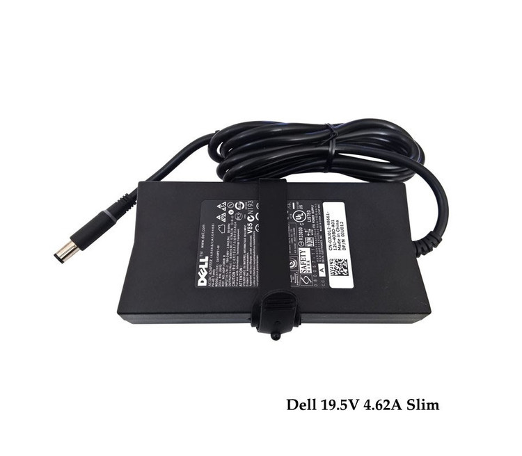 آداپتور لپ تاپ دل Dell 19.5V 6.7A Slim _7.4*5.0