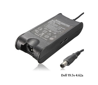 آداپتور لپ تاپ دل Dell 19.5v 4.62A Fat _7.4*5.0