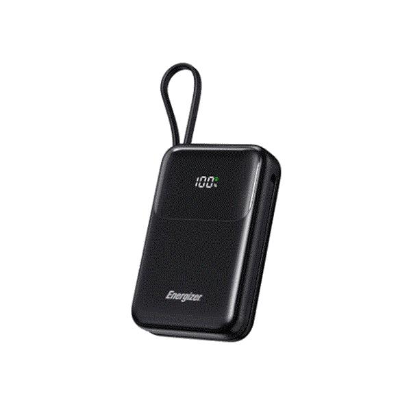 پاور بانک انرجایزر مدل POWER BANK ENERGIZER UE20075PQ PD LCD 20000mAh 22.5W BLACK