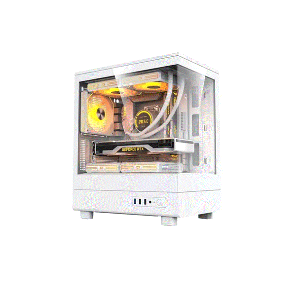 کیس دارک فلش مدل CASE DARKFLASH DB330M WHITE