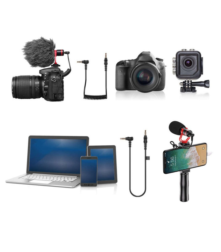 میکروفون موبایل ولاگ اپکسل مدل mic-lav برند APEXEL