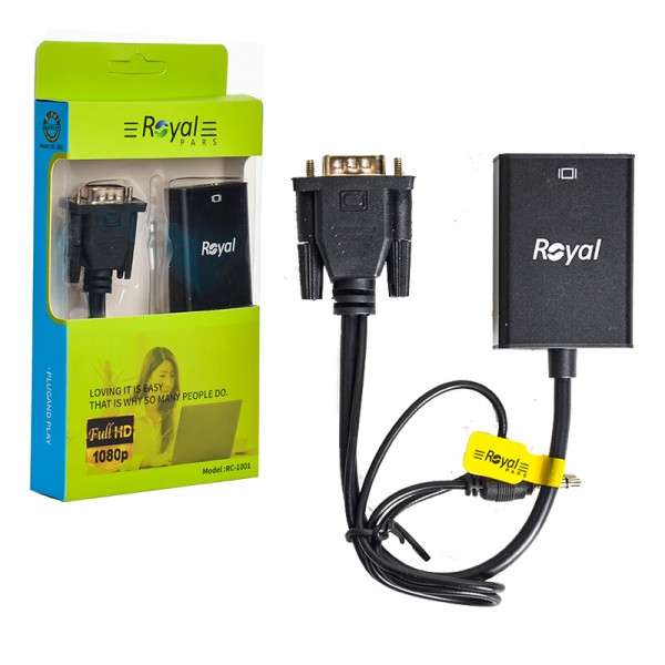 تبدیل VGA TO HDMI ROYAL