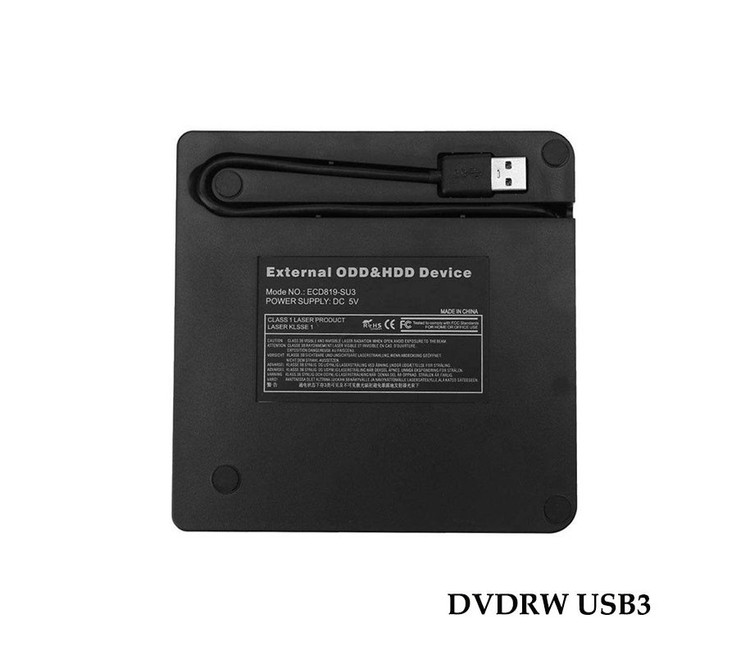 دی وی دی رایتر اکسترنال سوپر اسلیم External 9.5mm SuperSlim _USB3 گارانتی شش ماهه