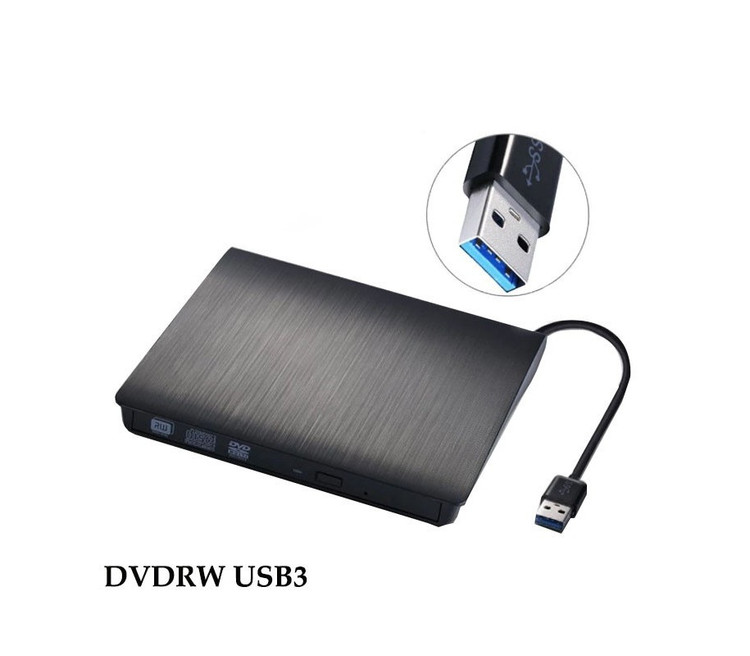 دی وی دی رایتر اکسترنال سوپر اسلیم External 9.5mm SuperSlim _USB3 گارانتی شش ماهه