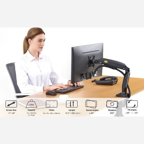 پایه نگهدارنده مانیتور نورث بایو مدل NB F80 (17تا 32 اینچ)