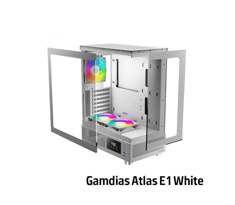 کیس کامپیوتر Gamdias Atlas E1 سفید