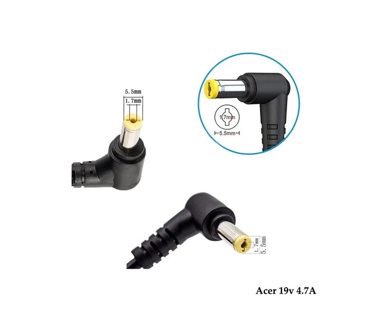 آداپتور لپ تاپ ایسر Acer 19V 4.7A Delta _5.5*1.7