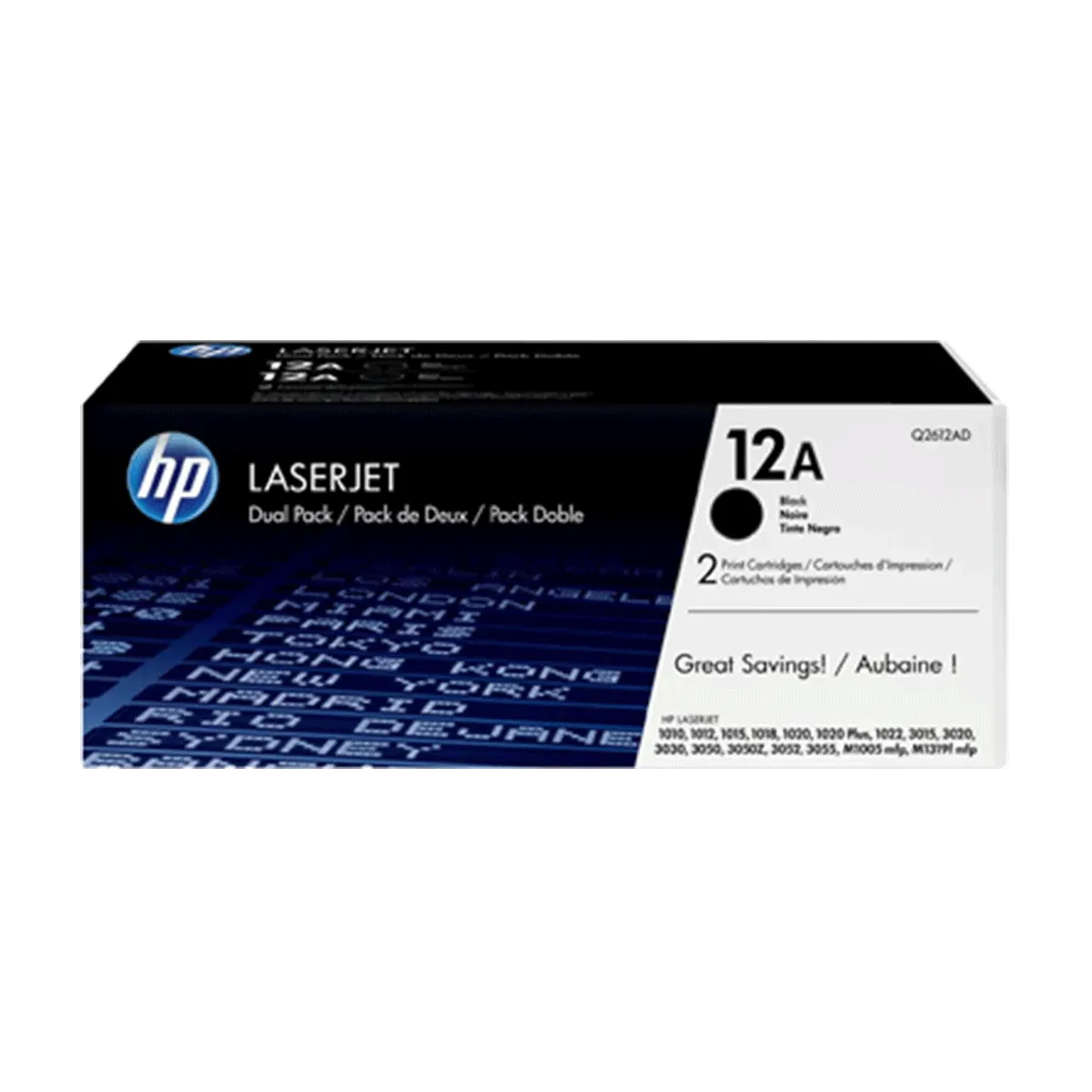 کارتریج اچ پی مدل HP 12A طرح اصلی