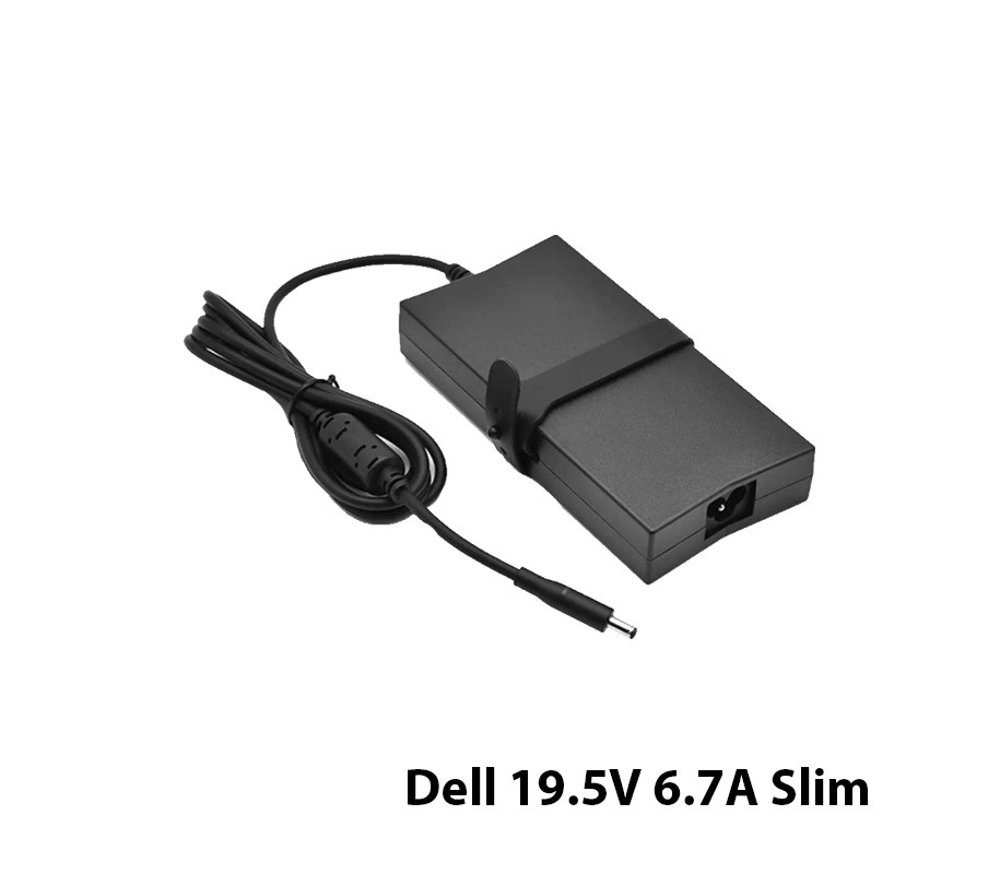 آداپتور لپ تاپ دل Dell 19.5V 6.7A Slim _4.5*3.0 سوزنی