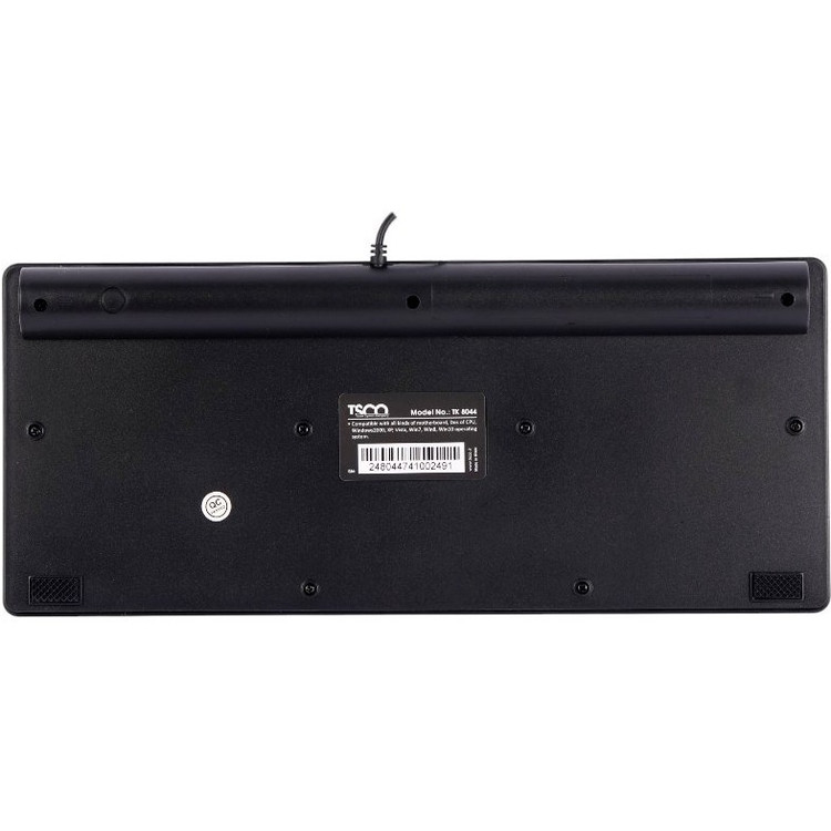 کیبورد با سیم تسکو مدل TK8044 سوییچ ممبران
