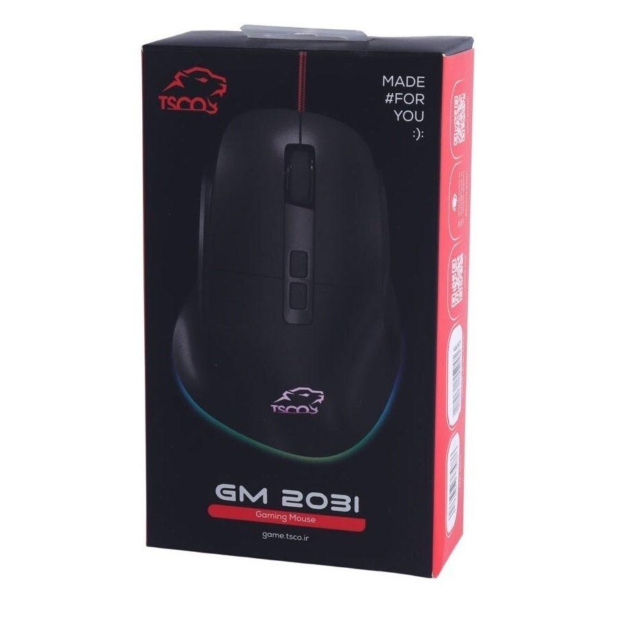 ماوس گیمینگ تسکو مدل GM2031