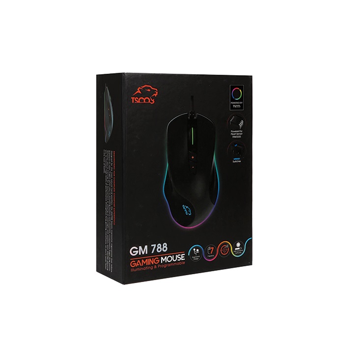ماوس گیمینگ تسکو مدل GM788 با سیم