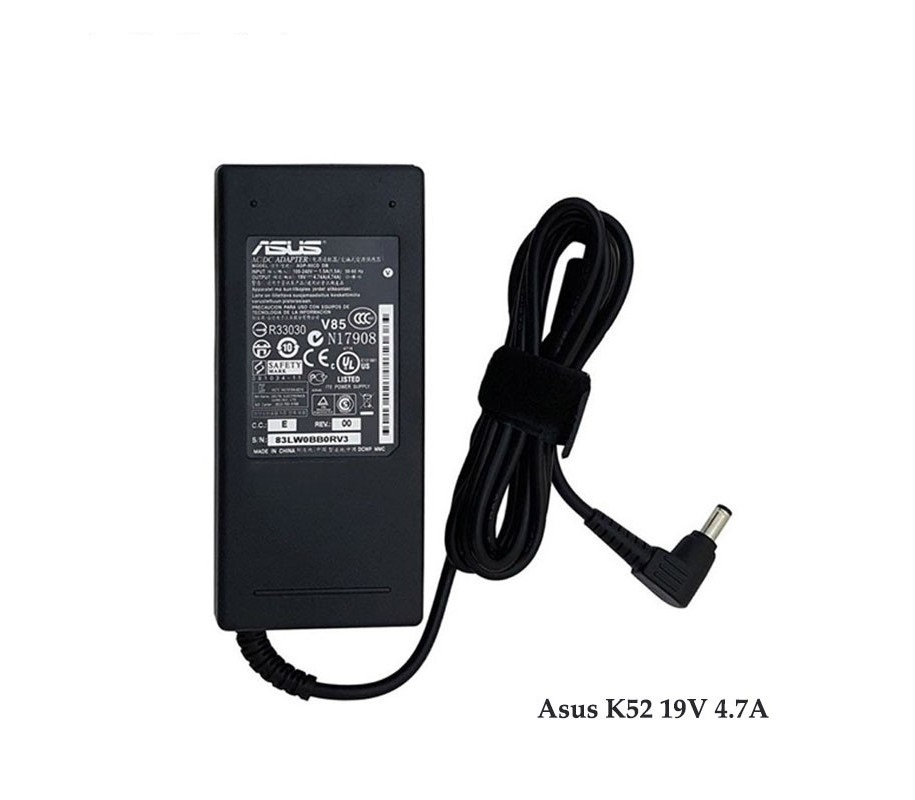 آداپتور لپ تاپ ایسوس Asus K52 _19V 4.7A